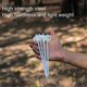 thumbnail image 4 of 10 Pcs Luminous Camping Tent Pegs Set,Florescent Metal Stakes for Secure Pitching, Essential Outdoo, 4 of 5