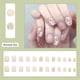thumbnail image 2 of 24 Pcs False Nail Art Decoration Set Finished Manicure Patch Press On Nails Nail, 2 of 5