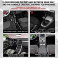 thumbnail image 5 of Car Seat Filler Organizer, 2 Pack Multi-Function Car Seat Organizer, Auto Console Side Storage Box with Cup Holders, 2 Seat Drink Hooks, Car Organizer, 5 of 5