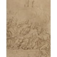 thumbnail image 3 of Giulio Romano 15x18 Black Modern Framed Museum Art Print Titled - Lamentation (ca.&nbsp;1528), 3 of 5