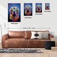 thumbnail image 5 of Hippie Mastiff Portrait oil painting Watercolor Tie-dye Vintage Vertical Matte Canvas Poster Mastiffs Dog Lover Gifts Idea Wall Art Home Decor - 00015, 5 of 5