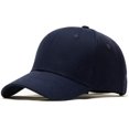 thumbnail image 1 of ORUYROP Men Women Plain Cotton Structured Baseball Cap Adjustable Strapback 6 Panel Hat, 1 of 3