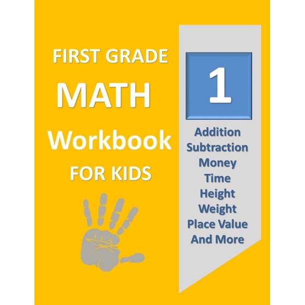Workbook: First Grade Math Workbook for Kids: 100 Pages #1 (Deluxe ...
