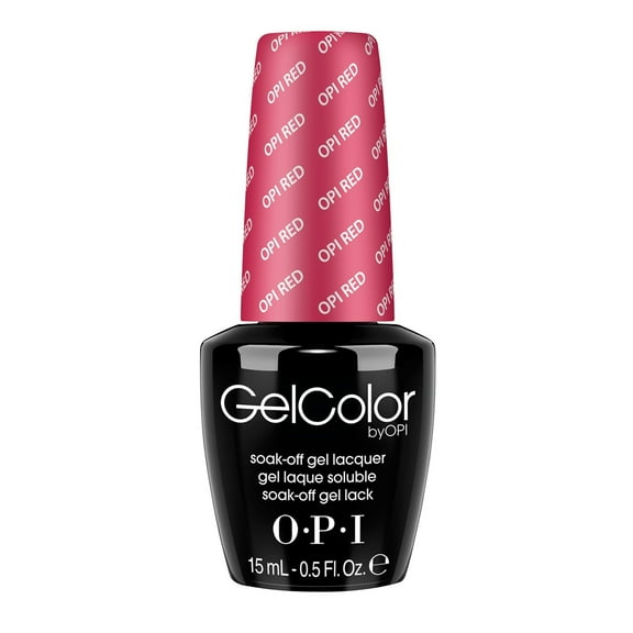 OPI GelColor Gel Nail Polish, OPI Red, 0.5 Fl Oz