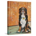 thumbnail image 3 of Marmont Hill "Loki Bernaise" by Tori Campisi Painting Print on Canvas, 3 of 7