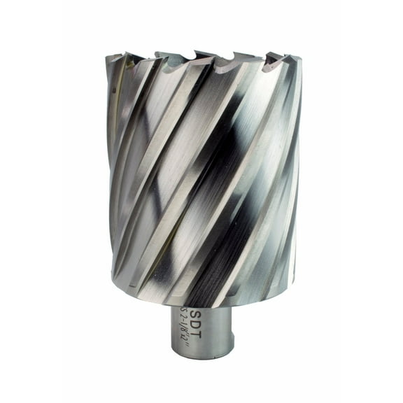Steel Dragon Tools® 2-1/8" x 2" HSS Annular Cutter with 3/4" Weldon Shank