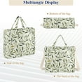 thumbnail image 6 of FORMRS Womens Corduroy Tote Bag Crossbody Shoulder Handbag with Pocket, Lush Greenery, 6 of 7