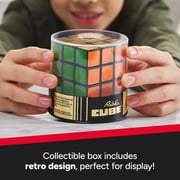 Rubik’s Cube, Retro 50th Anniversary Edition 3x3 Color-Matching Puzzle
