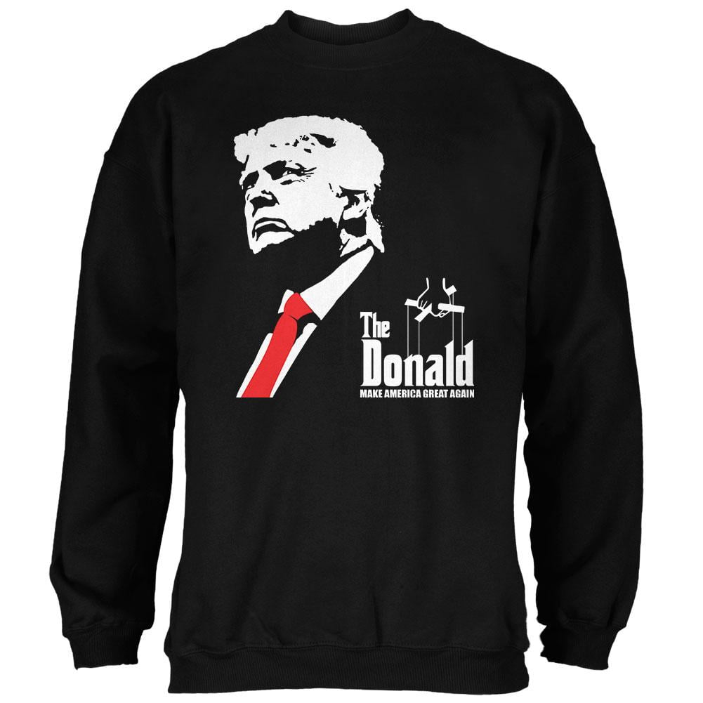 Election 2016 Donald Trump THE Donald Black Adult Sweatshirt | Walmart ...