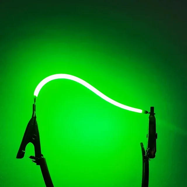 10PCS COB LED Flexible Ultra Slim Filament 3V Spiral Bulb Filament Retro Edison Bulb Lamp Parts Diode Lighting Strip Decoration