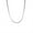 2MM Silver, variant on Unisex Stainless Steel Trendy Weave Flat Snake Blade Chain Necklace Ajustable Chocker Link Jewelry 3MM Silver 16IN
