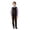 117Black280, variant on Child Boys Outfit Sets Solid Color Formal Elegant Gentleman School Ensemble Lapel Shirts With Bowtie Trousers Outfit Clothing Sets , Black