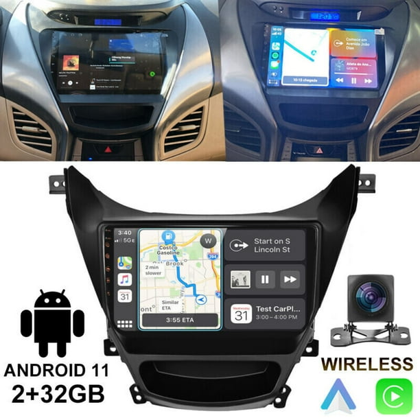 For Hyundai Elantra 20112013 Android 11 Car Radio Stereo Apple Carplay