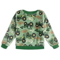 thumbnail image 2 of John Deere Baby Boys' 2-Piece Fleece Sweatshirt and Pants Set Green Camo Tractors, 2 of 4