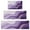 Purple Gold Wave, variant on Gray and Gold Marble Wavy Lines Pattern Kitchen Rugs Sets Of 3,Kitchen Runner Rugs Non Skid Washable,Decorative Kitchen Floor Mats for Kitchen,Sink,Laundry,17"x30"+ 17"x47" + 17"x59"