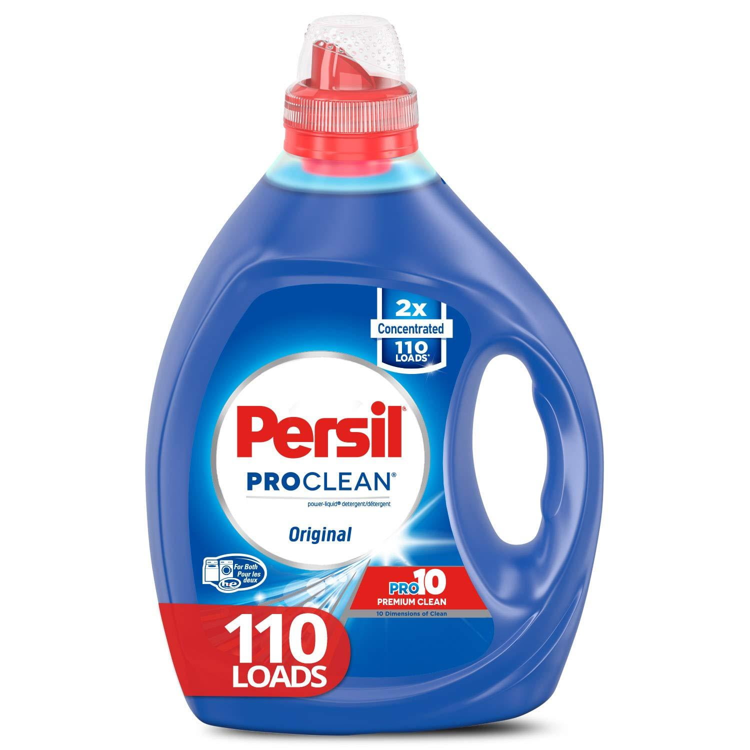 Persil Liquid Laundry Detergent, ProClean Original Scent, 2X ...
