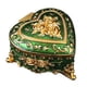 thumbnail image 4 of Caja de Joyería Yuyangstore Decorativa Portátil de Metal Verde, 4 of 8