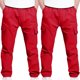 thumbnail image 1 of Cowsor 2PC Boys Cargo Sweatpants Casual Hiking Pants Joggers Athletic Trousers Cotton Loose Straight Pants for Men, 1 of 6