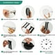 thumbnail image 5 of Reloj de pared grande 3D DIY, reloj gigante con números romanos, espejo sin marco, reloj de pared grande, decoración del hogar, sala de estar, dormitorio, decoraciones de pared (Bla, 5 of 5