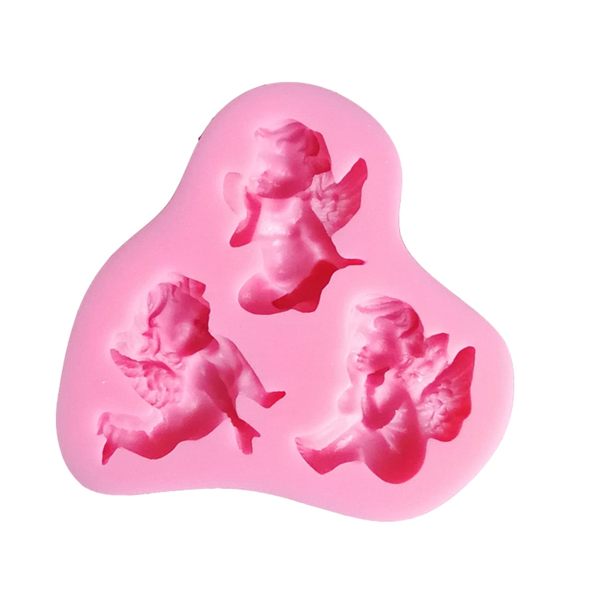 3D Angel Silicone Mold Fondant Mold Chocolate Mould for Decorating