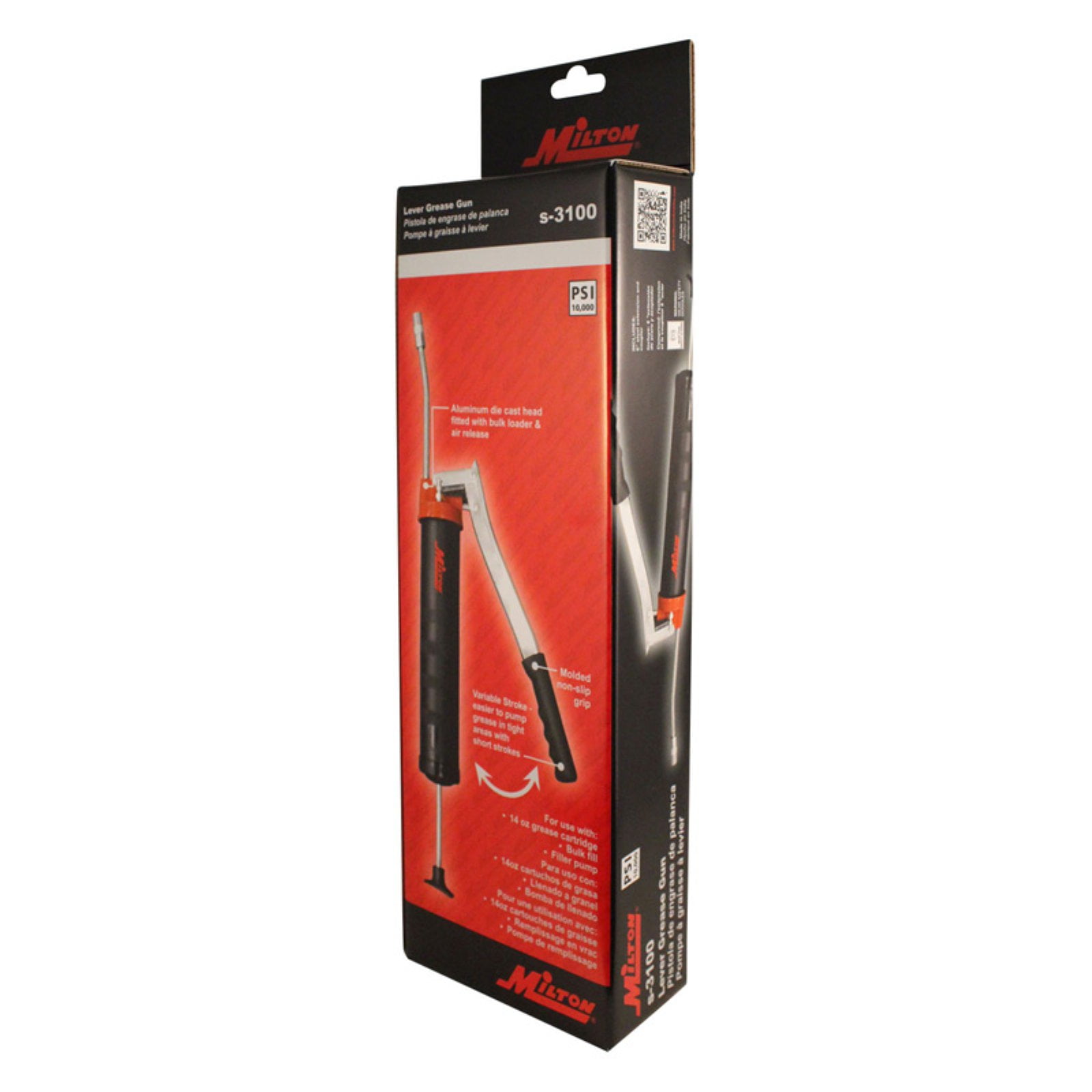 Milton Lever Grease Gun