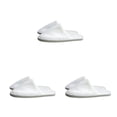 thumbnail image 4 of Minnieouse 10 pares de zapatillas de hotel desechables de lana Coral para hombre y mujer, zapatos cálidos de Color sólido, zapatillas de casa, Type1 NO1, 4 of 6