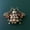 Orange, variant on Vintage artificial pearl rhinestone bee brooch insect rhinestone pin-orange