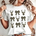 thumbnail image 2 of Coquette Deer Hunt T-Shirt, Camo Woodland Hunting Tee, 2 of 6
