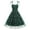 Green, variant on WFJCJPAF 2025 New Halloween Halloween Dresses for Women Plus Size,Women's Summer Halloween Bow Camisole Mesh Yarn Embroidery Retro Style Full Dress - Green XXL