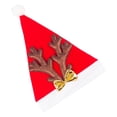 thumbnail image 3 of Sombrero rojo Zulema Navideño con asta para fotografía, 3 of 6