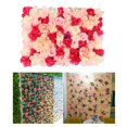 thumbnail image 6 of Artificial Venue Background Panels Backdrop Rose Wedding for Bouquet Wedding Party Greenery Red Yellow, 6 of 10