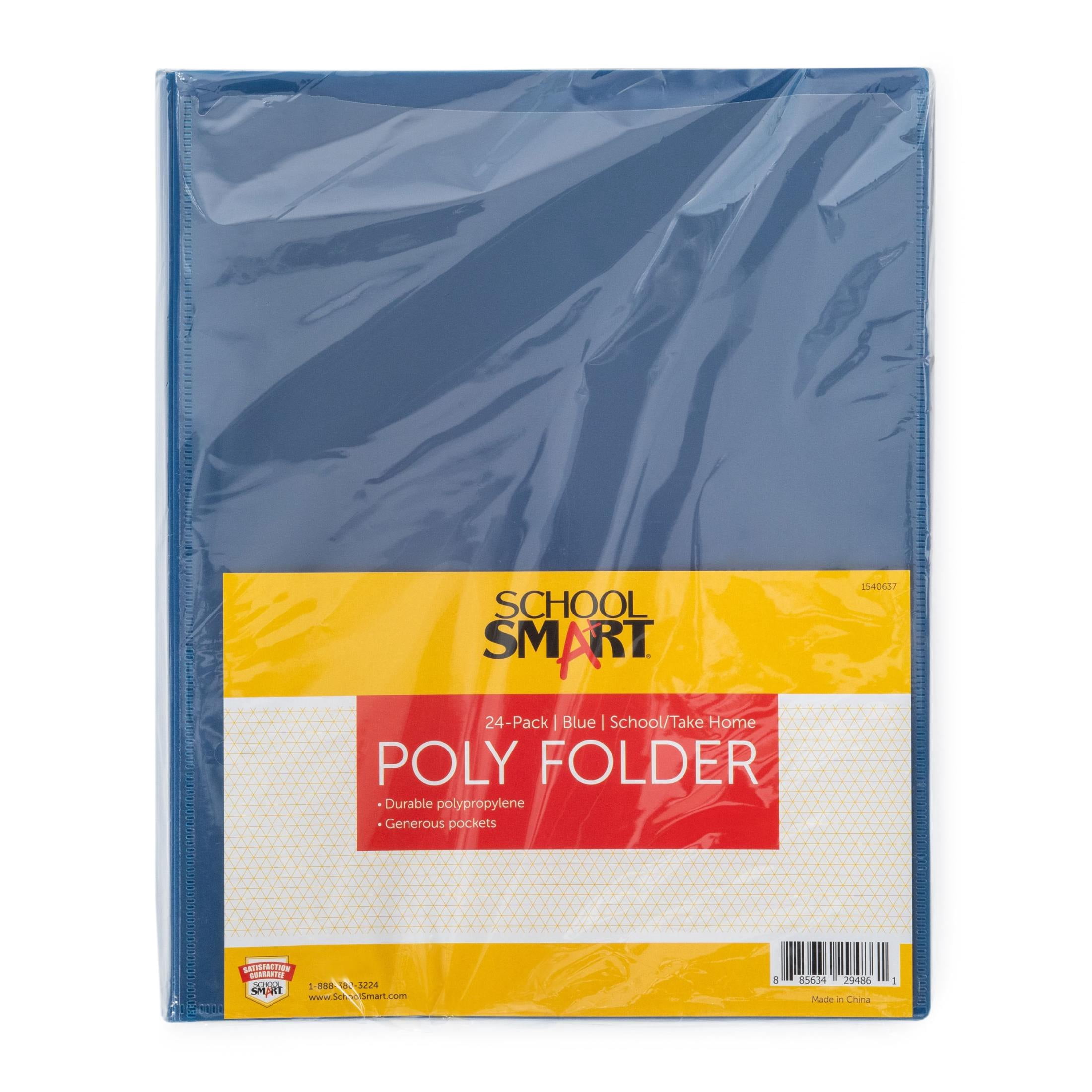 Take Home Folder, Blue, Set of 24