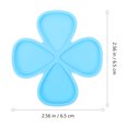 thumbnail image 2 of unbranded 5Ud Para Plectros De Guitarra En Silicona Azul Reutilizable Para Manualidades Con Resina, 2 of 5