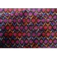 thumbnail image 4 of oneOone Cotton Silk Fabric Chevron Ikat Printed Craft Fabric BTY 42 Inch Wide, 4 of 4