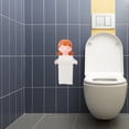 thumbnail image 3 of WRITWAA 1 Ensemble Porte-Rouleau de Papier Toilette Vintage en Résine pour Décoration Intérieure, 3 of 8