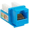 thumbnail image 1 of Cat5e Punch Down Keystone Jack - Blue, 1 of 1