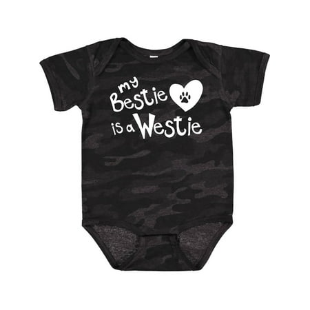 

Inktastic Bestie Westie Gift Baby Boy or Baby Girl Bodysuit