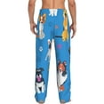 thumbnail image 3 of Bingfone Cute Dogs Mens All Over Print Sleep Pajama Pants-Small, 3 of 9
