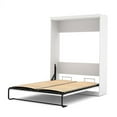 thumbnail image 5 of Atlin Designs 90" Queen Wall Bed in White, 5 of 5