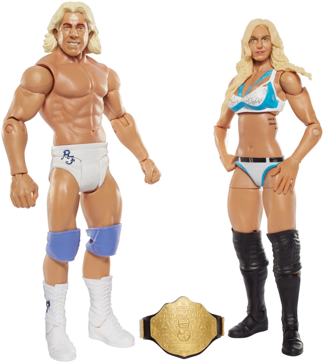WWE Figure 2-Pack - Charlotte & Ric Flair