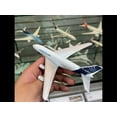 thumbnail image 3 of Airbus A380 Toy Airplane with Airbus House Colors Diecast with Plastic Parts, 3 of 7