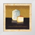 thumbnail image 3 of Andrea Laliberte 20x20 White Modern Wood Framed Wall Art Titled - Cheeses II, 3 of 5
