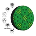 thumbnail image 4 of Goofa St Patrick's Day5 Pattern Universal Tire Cover for Jeep, SUV, Truck, and Trailer – Waterproof, UV-Resistant,Easy to Install, Fits 14"-17" Tires-16 inch, 4 of 4