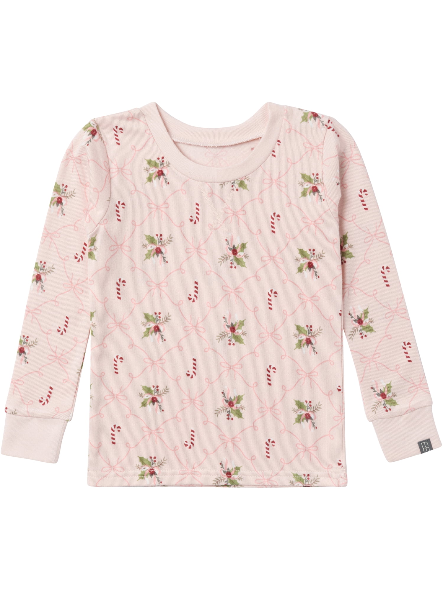 Modern Moments by Gerber Gender Neutral Tight Fitting Christmas Pajama Set, 2-Piece, Sizes 12 Months - 12 Kids