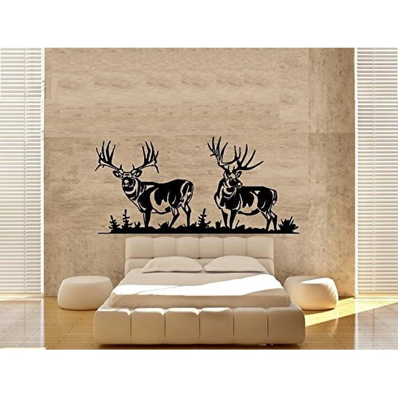 Bucks #1 ~ WALL DECAL, HOME DECOR 13" x 27"