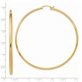 thumbnail image 4 of 14k Polished Hoop Earring 14k Yellow Gold Earrings, 4 of 4