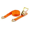 thumbnail image 5 of Ratchet Double J Hook Load 2204 LBS for 7.5mm Tie Down Strap Webbing, Black 2 Pack, 5 of 6