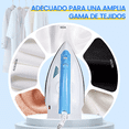 thumbnail image 5 of Plancha De Ropa Vapor Vertical Suela Antiadherente Ajustable Blanco/Azul, 5 of 5