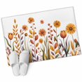 thumbnail image 6 of Fall Flowers Bathroom Rug Washable 2x3 Entryway Rug Non Slip Farmhouse Watercolor Orange Floral Herbs Front Door Mat Low Pile Indoor Doormat Throw Floor Carpet for Kitchen Bedroom Entrance, 6 of 8