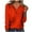 Orange, variant on JGTDBPO Long Sleeve Shirts For Women 2024 V-Neck Loose Soft Basic Tee Pullover Blouses Tops Fall T Shirts Outfits Clothes Sweatshirts For Women Tunic Tops For Leggings